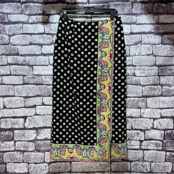Cambridge Dry Goods Dresses & Skirts - Cambridge Dry Goods Vintage Wrap Style Skirt Size 12